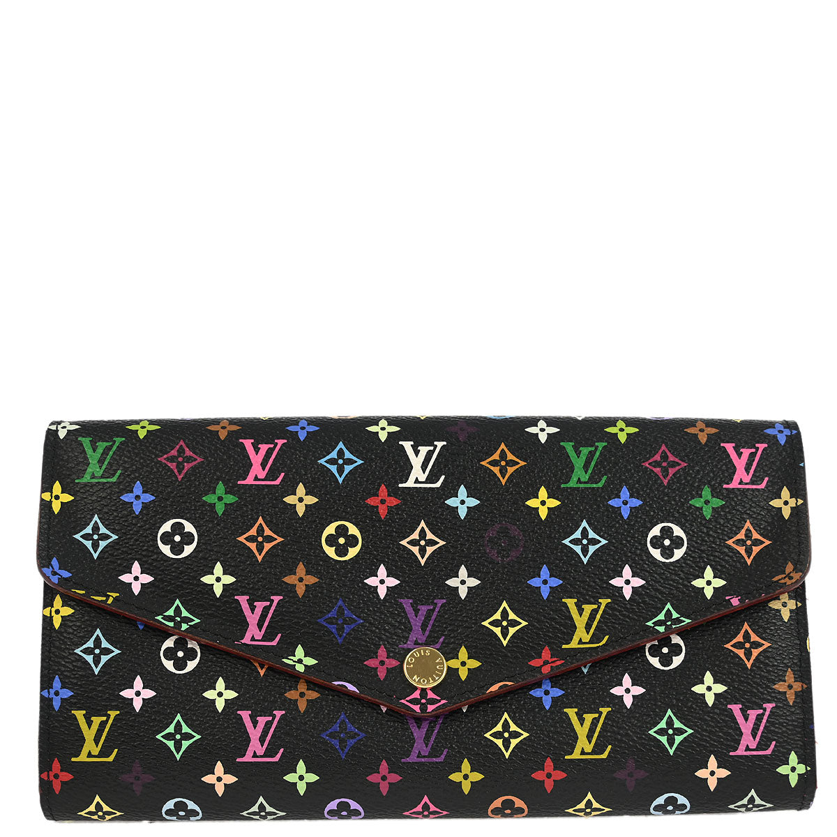 Louis Vuitton 2014 Multicolor Portefeuille Sarah Wallet