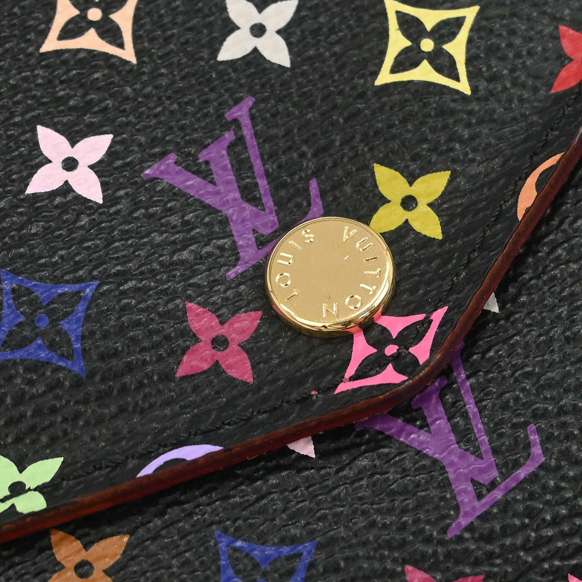 Louis Vuitton 2014 Multicolor Portefeuille Sarah Wallet