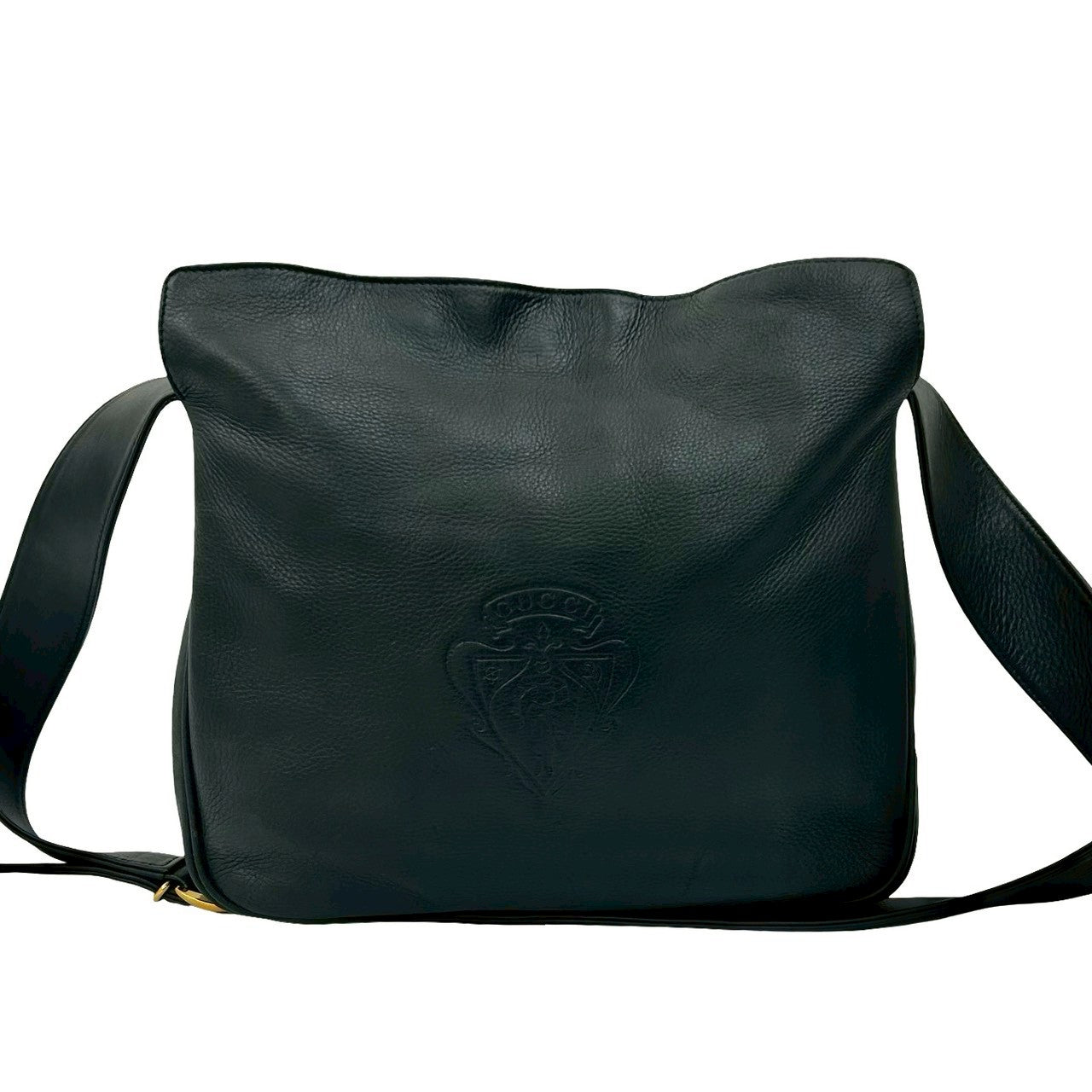Gucci 20250915Jpd313 1 Leather Navy Shoulder Bag