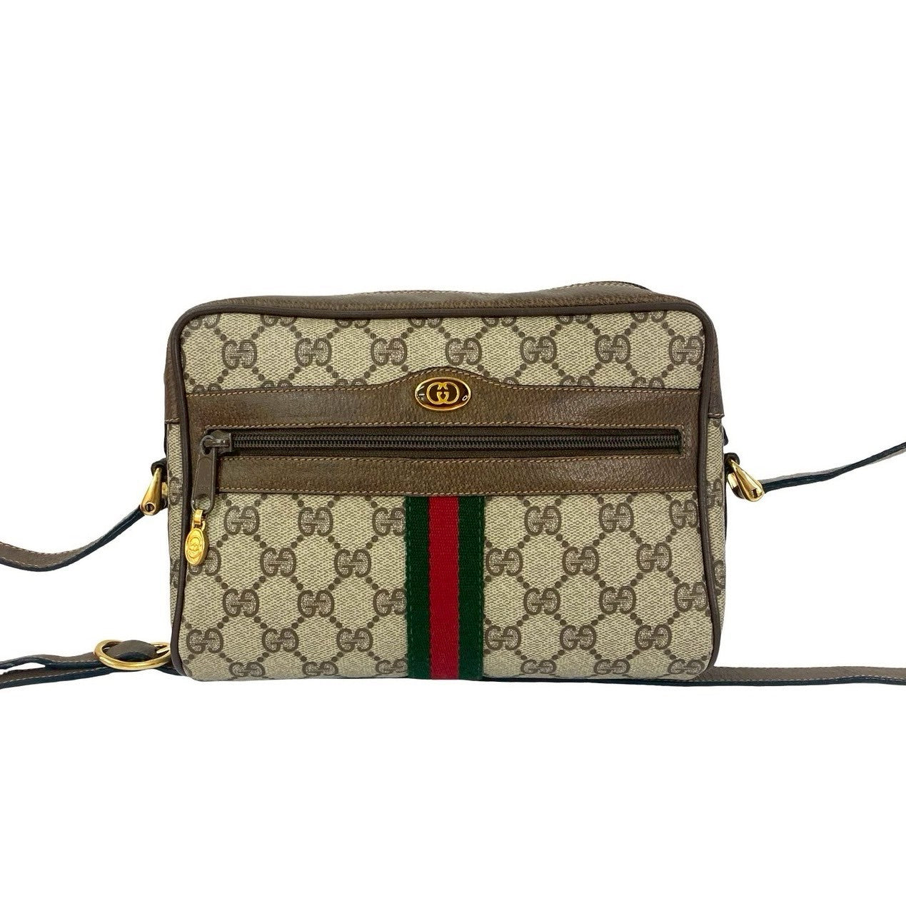Gucci Sherry line Leather Brown Shoulder Bag 20250915Jpd387 9