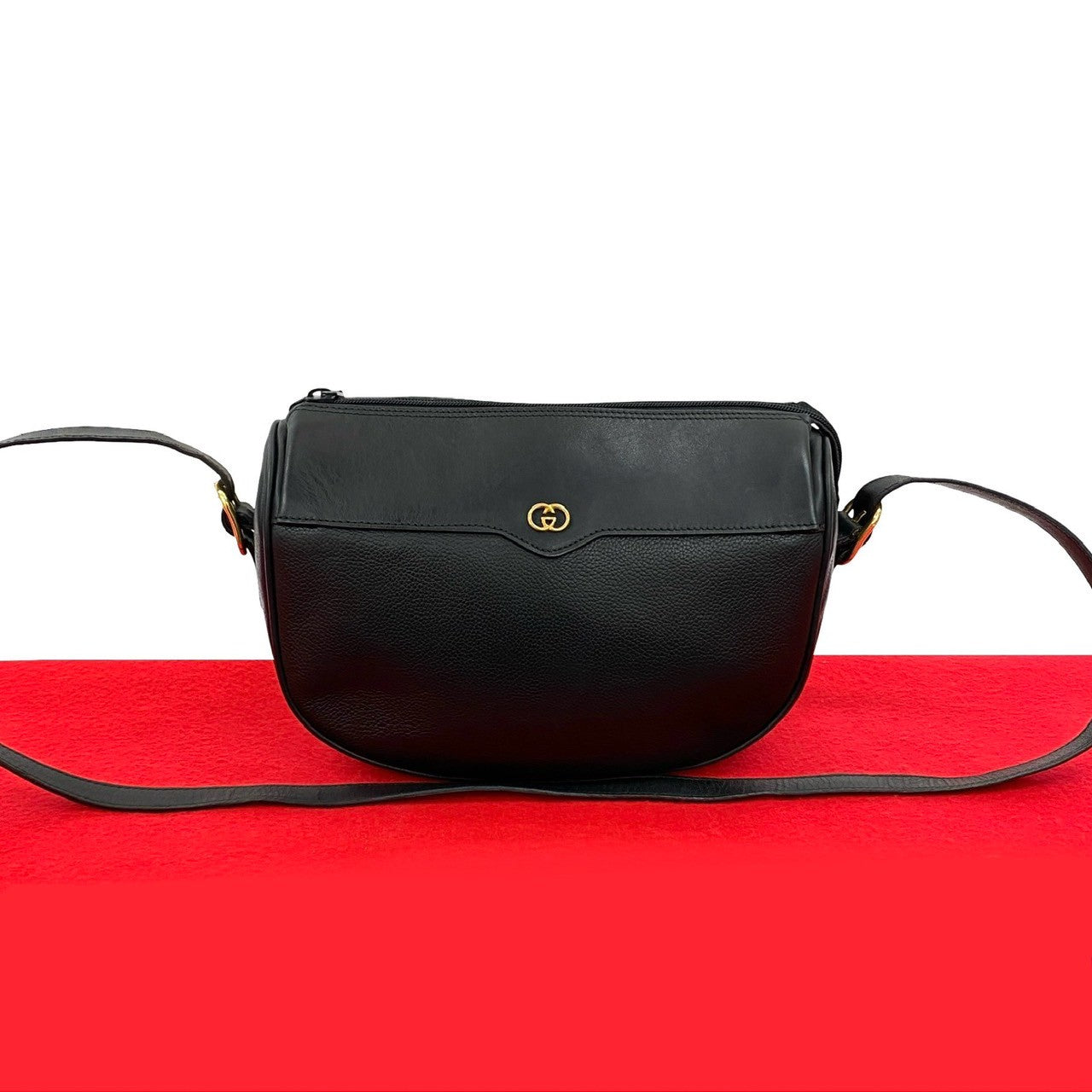 Gucci 20250915Jpd409 2 Leather Black Shoulder Bag