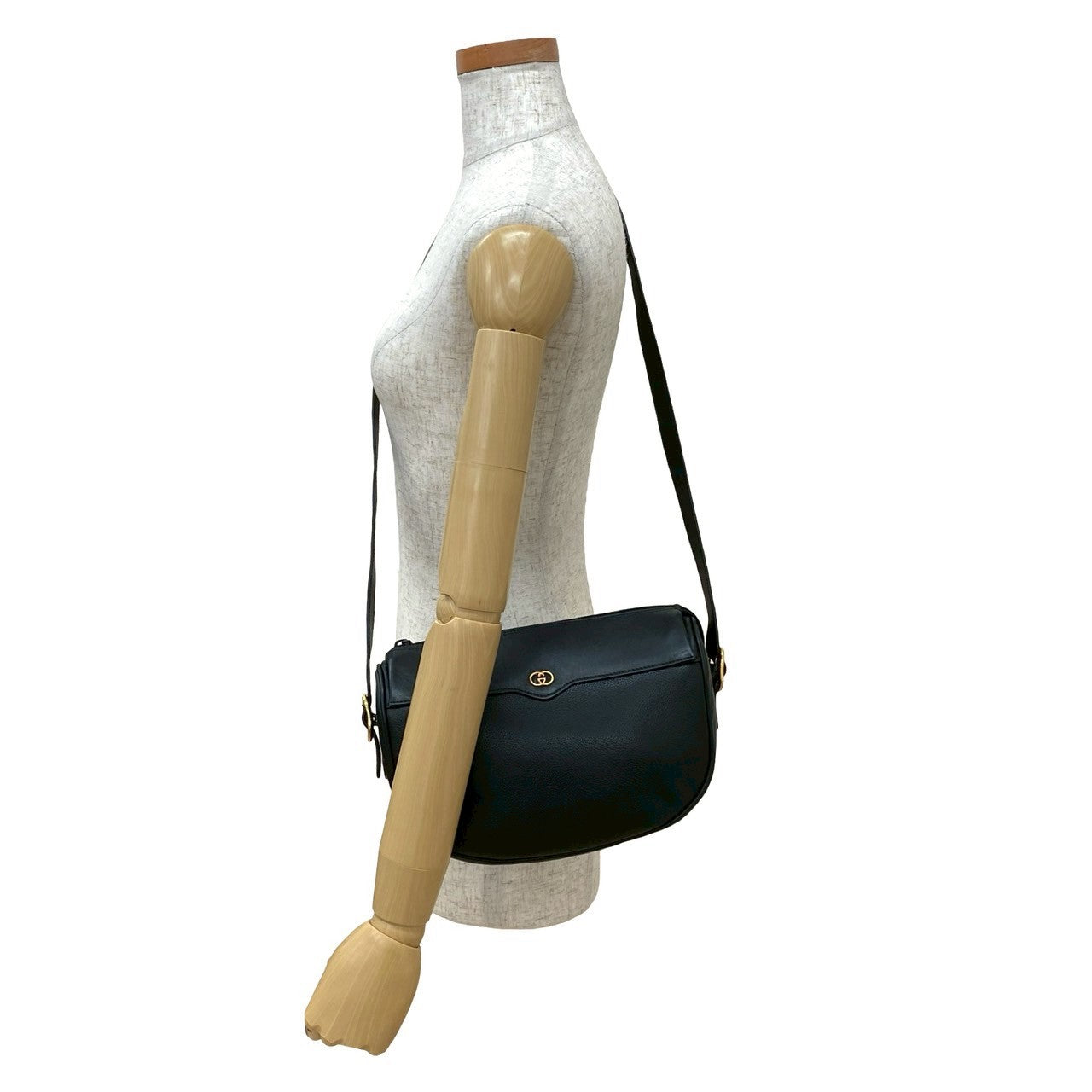Gucci 20250915Jpd409 2 Leather Black Shoulder Bag