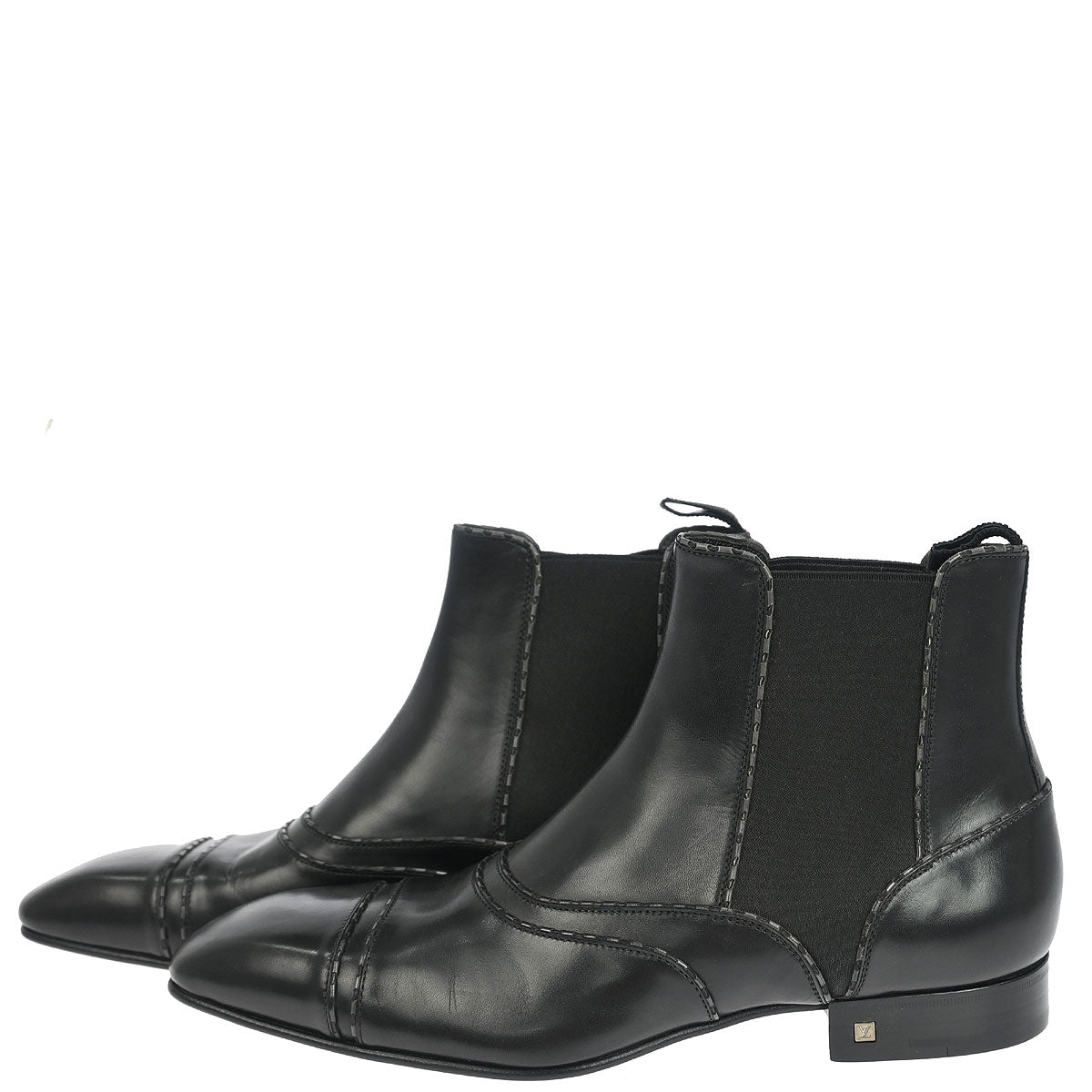 Louis Vuitton * 2009 Chelsea Boots Shoes #8 1/2