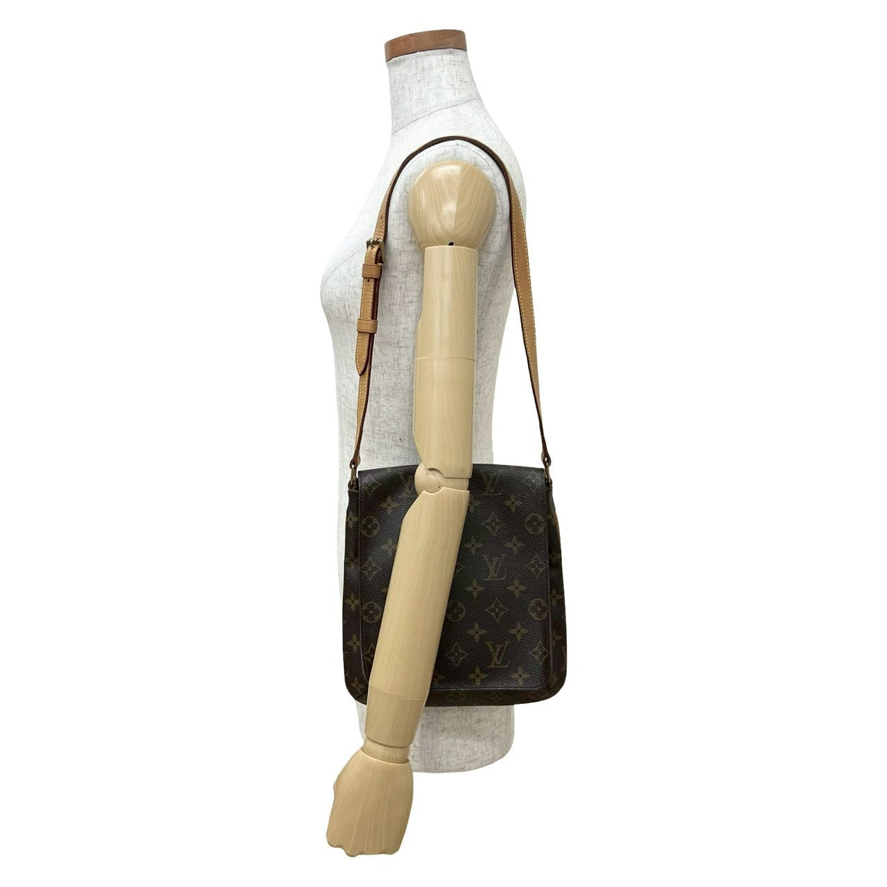 Louis Vuitton M tte Salsa Monogram Leather Brown Shoulder Bag 20250929Jpd314 5