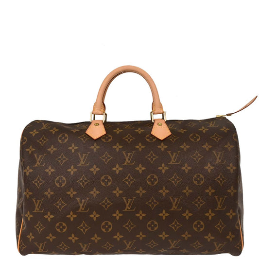 Louis Vuitton Monogram Speedy 40 Duffle Handbag Style 2