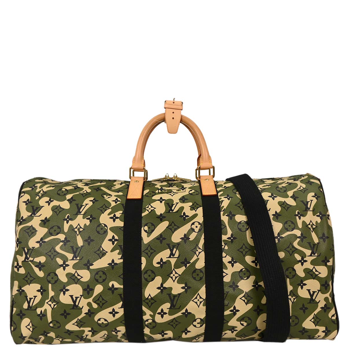 Louis Vuitton 2008 Monogramouflage Keepall Bandouliere 55 Duffle M95774