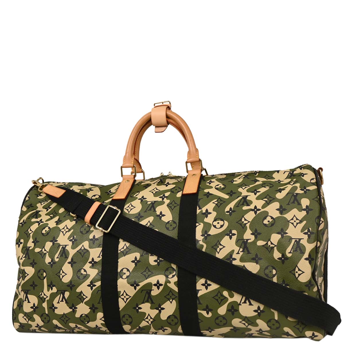 Louis Vuitton 2008 Monogramouflage Keepall Bandouliere 55 Duffle M95774