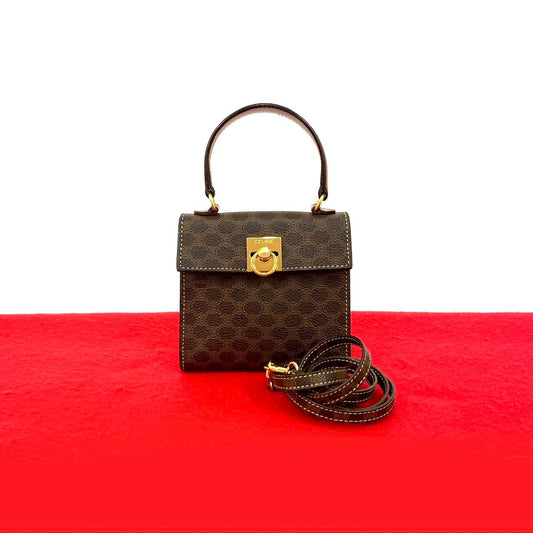 Shoulder Bag Leather Brown