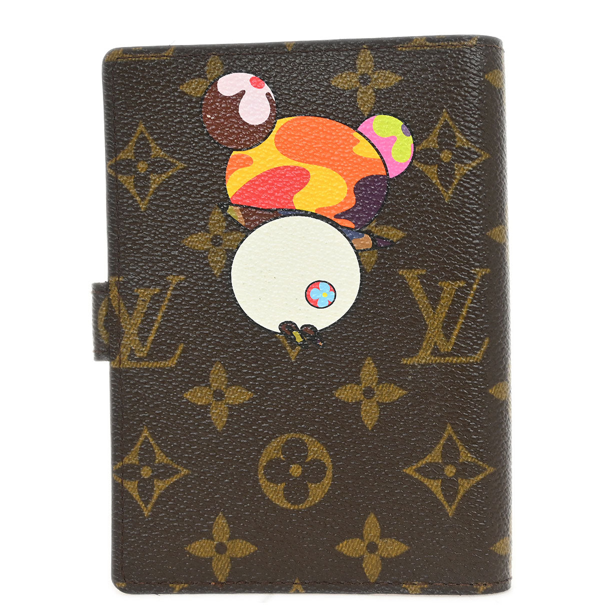 Louis Vuitton Monogram Panda Agenda PM Note Book Cover Fashion Accessory Style 3