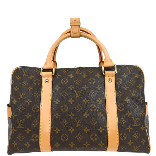 Louis Vuitton 2010 Monogram Carryall Duffle Bag Style 2