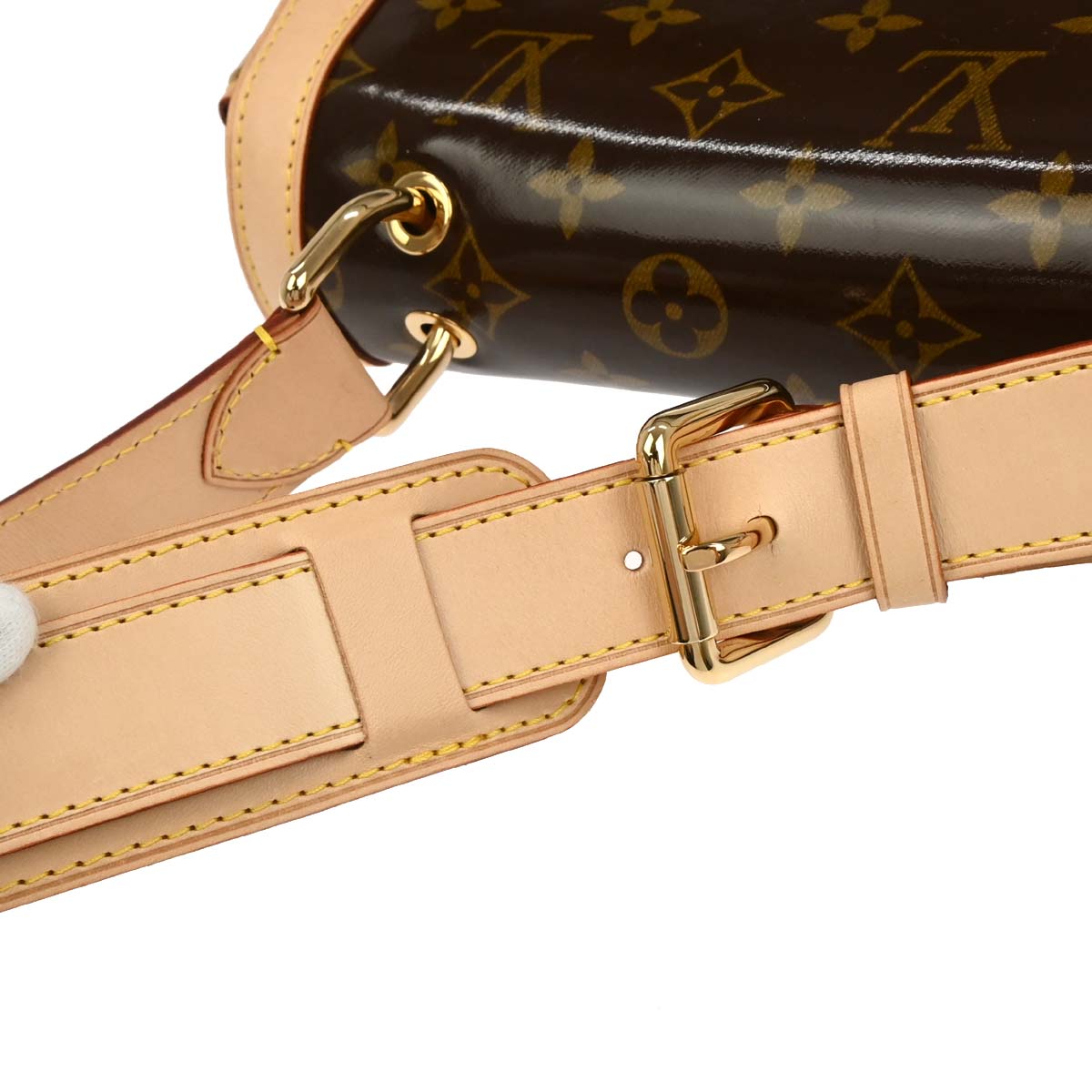 Louis Vuitton 2003 Tweed PVC Monogram Tweedy Handbag M92820