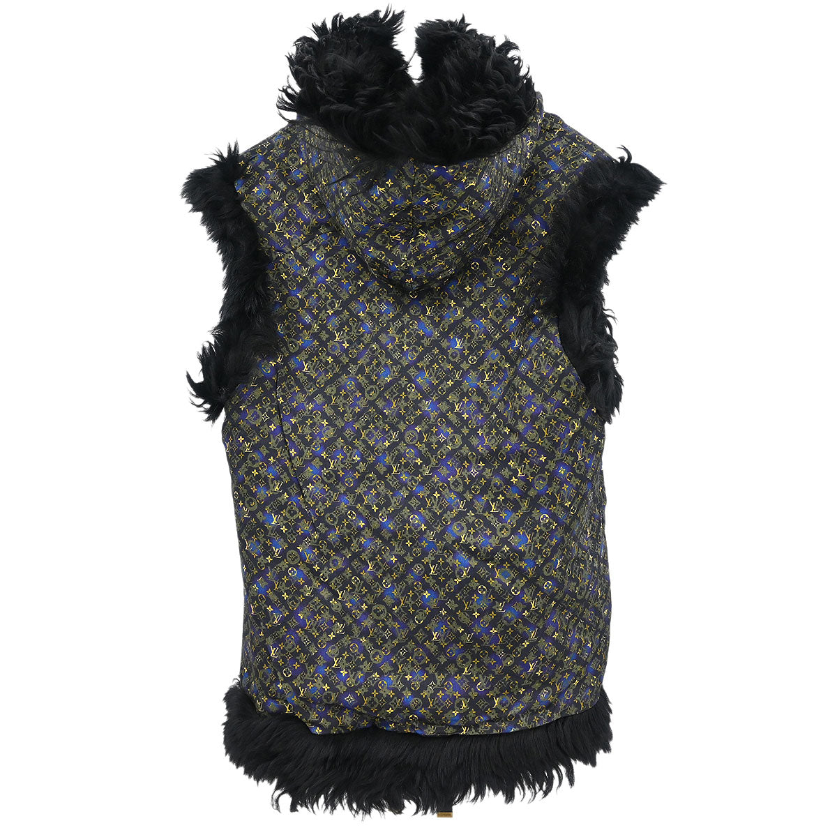 Louis Vuitton Reversible Fur Vest Black #34 Fashion Accessory