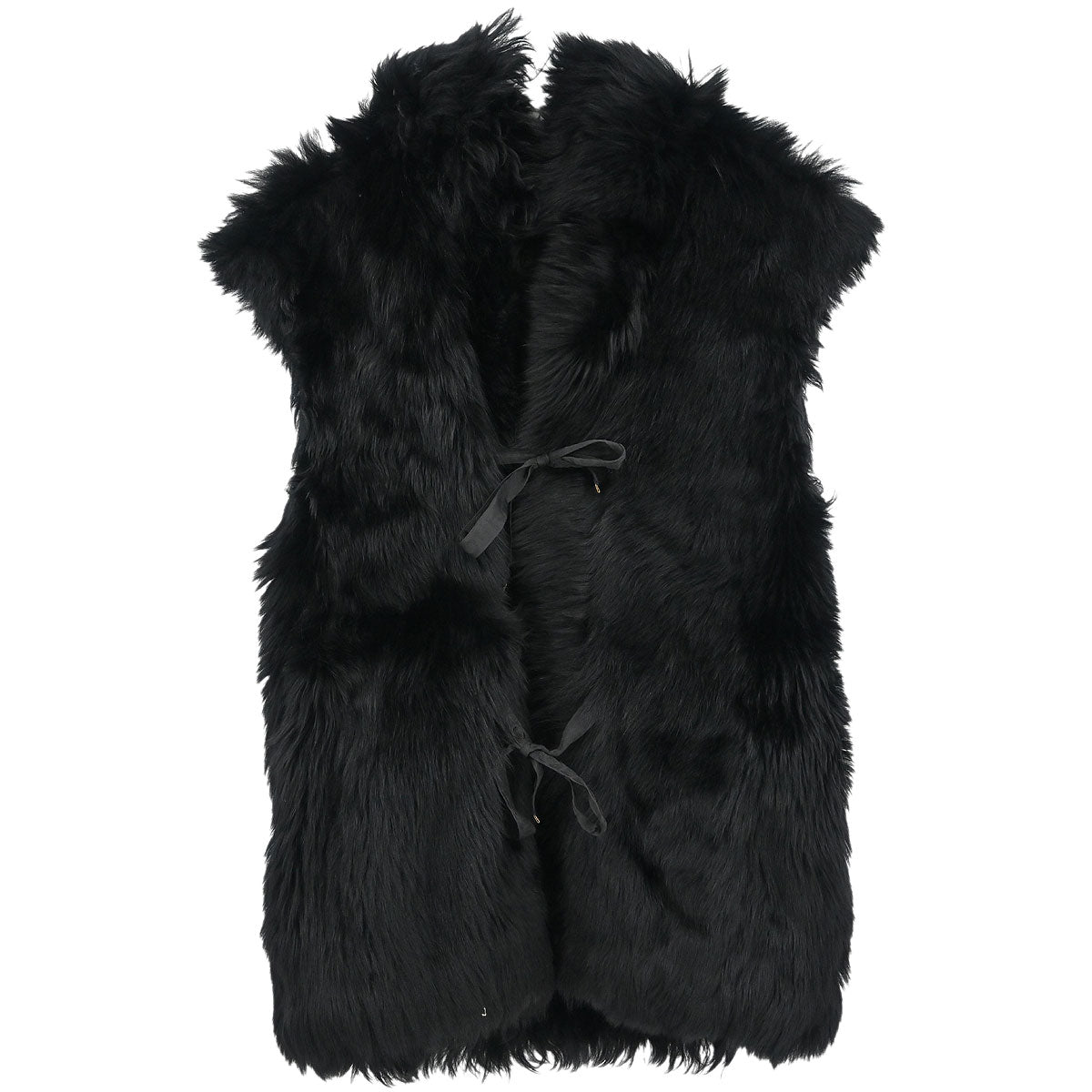 Louis Vuitton Reversible Fur Vest Black #34 Fashion Accessory
