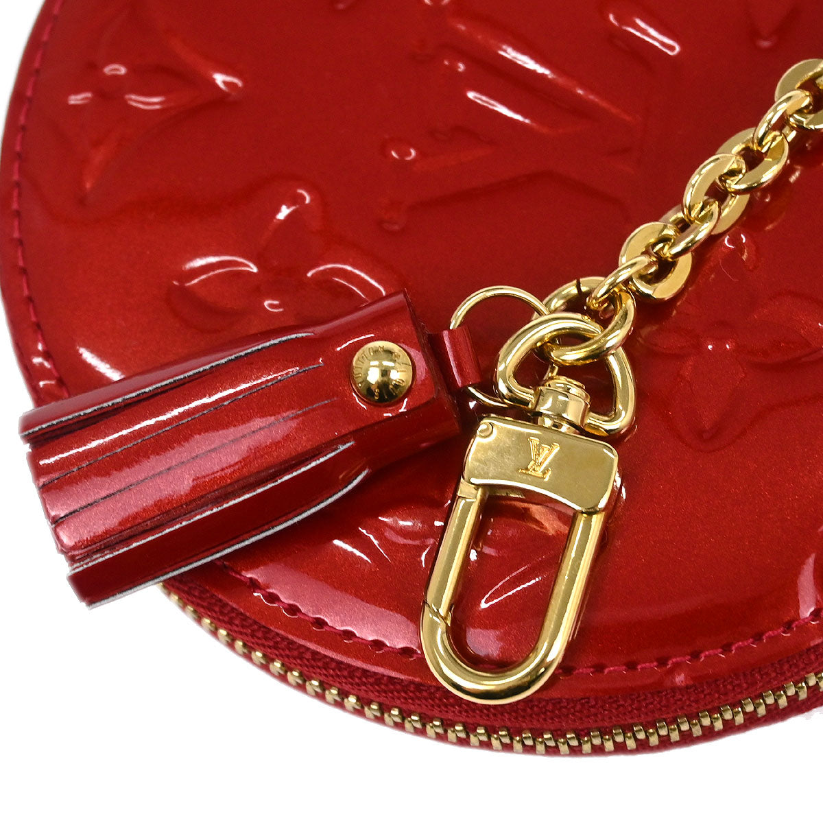 Louis Vuitton * Vernis Python Porte Monnaie Lapin Purse Wallet
