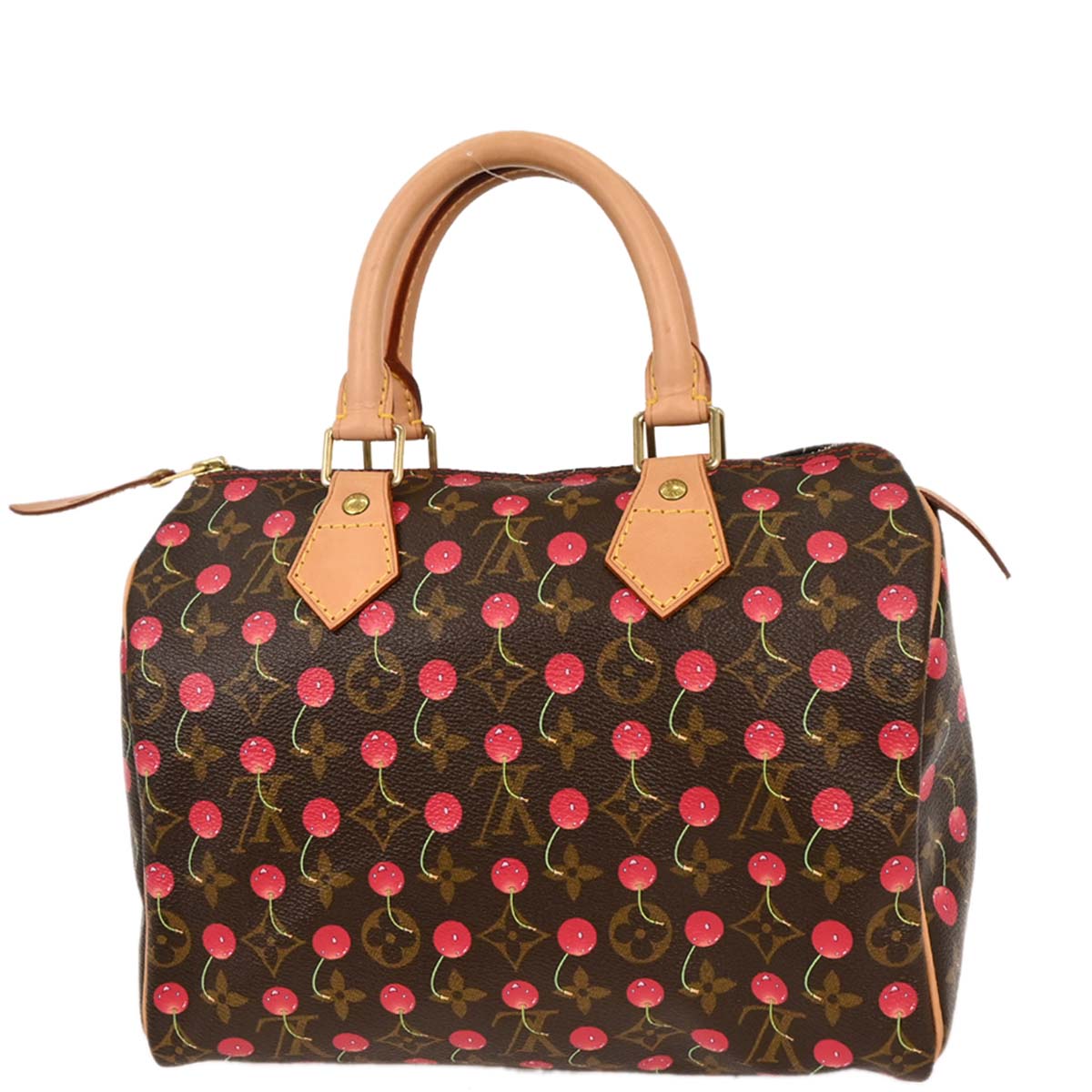 Louis Vuitton Monogram Cherry Speedy 25 Handbag M95009