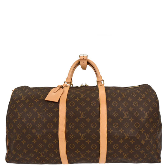 Louis Vuitton 2001 Monogram Keepall 60 Duffle Bag