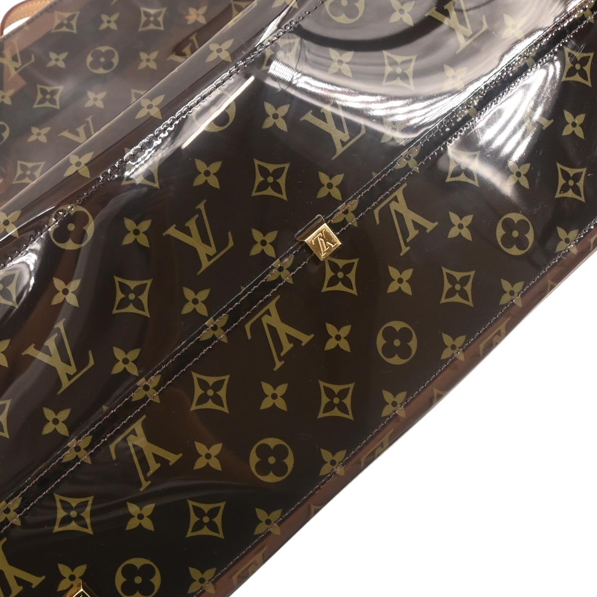 Louis Vuitton 2000 Monogram Vinyl Cabas Cruise Tote Bag M50500