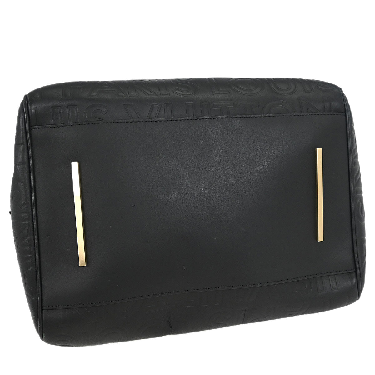 Louis Vuitton 2008 Black Leather Paris Pool Speedy Cube M95816