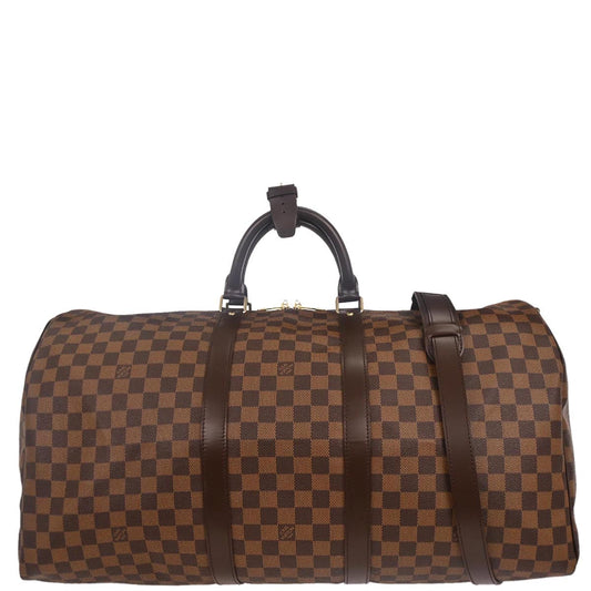 Louis Vuitton 2006 Damier Keepall Bandouliere 55 Duffle Bag Style 2