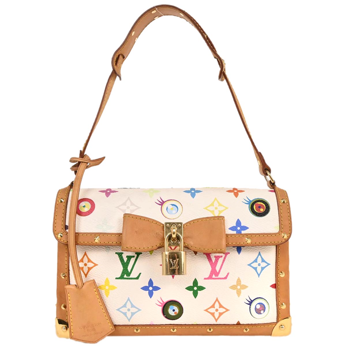 Louis Vuitton 2003 Eye Love Monogram Pochette Eye Miss You M92055