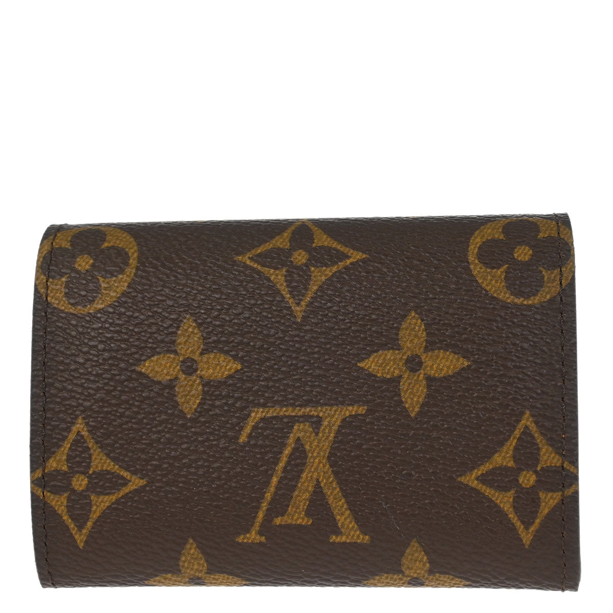 Louis Vuitton 2010 Monogram Porte Monnaie Plat Coin Case Wallet