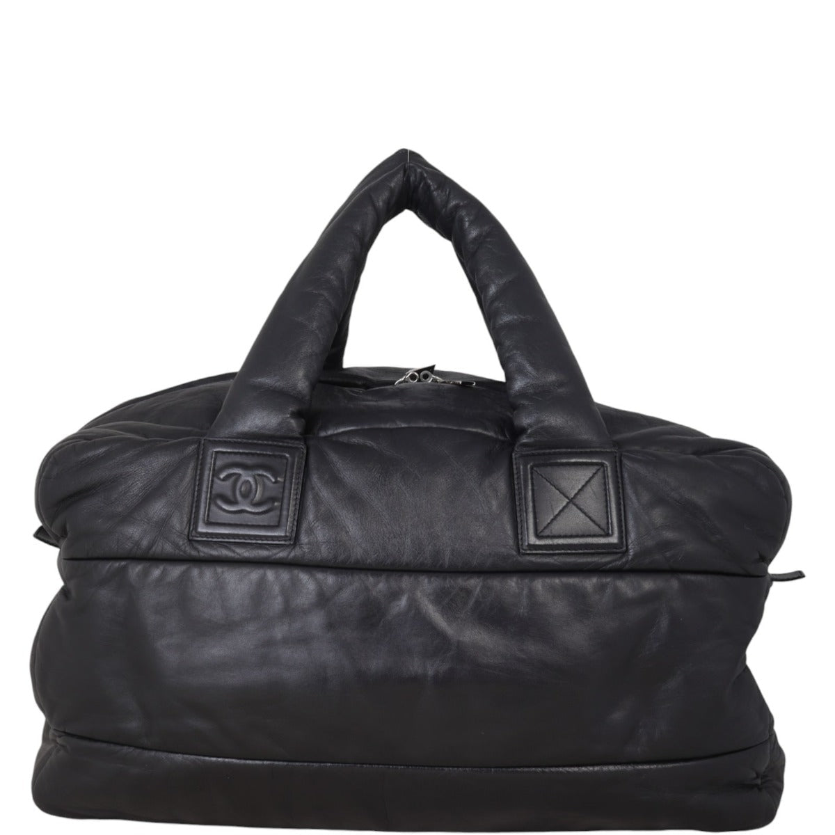 Chanel Coco Cocoon Reversible Bowler Bag Quilted Shoulder Bag