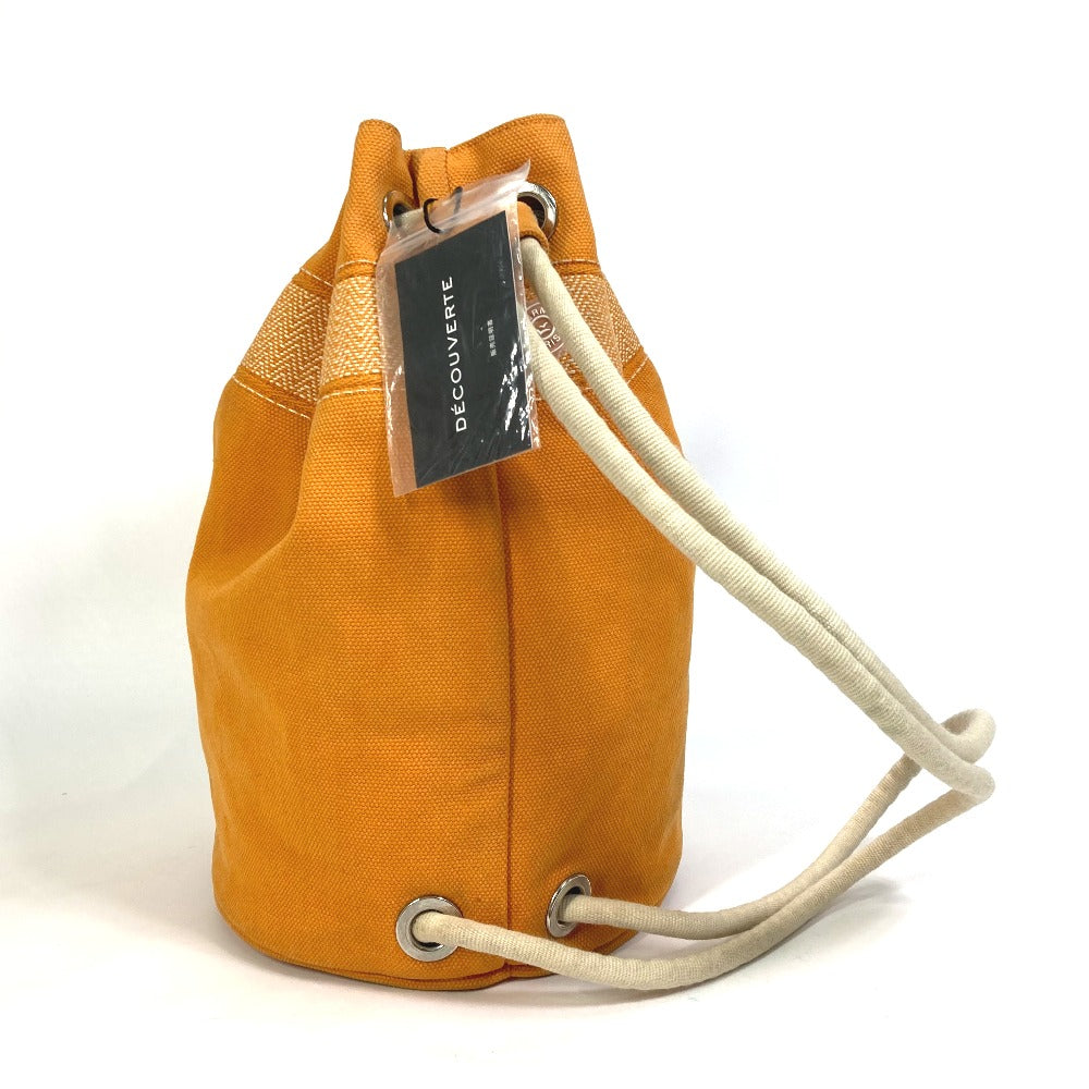 Hermes Shoulder Bag Cotton Shoulder Sac Marine Receive Mm Orange