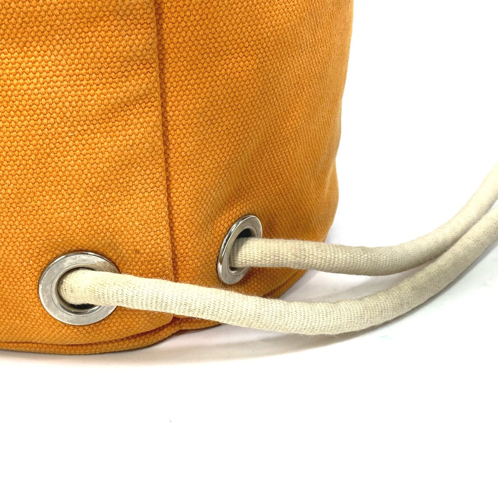 Hermes Shoulder Bag Cotton Shoulder Sac Marine Receive Mm Orange