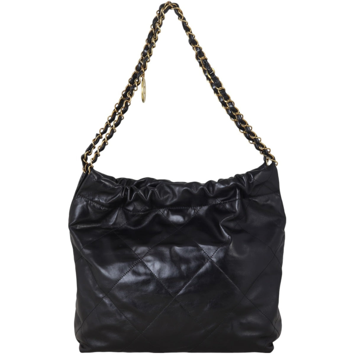 Chanel 22 Hobo Black Small Shoulder Bag