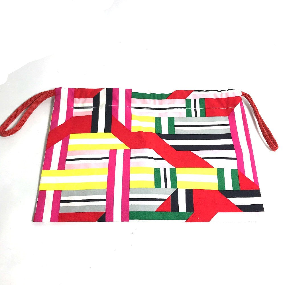 Pouch Silk Multicolor Petit Ash Petit H Travel Bag