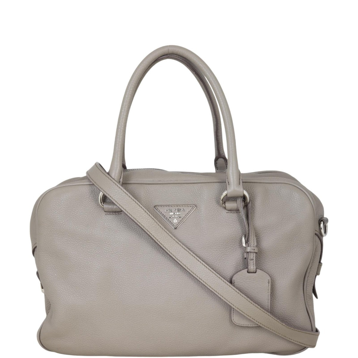 Prada Vitello Daino Bauletto Bag Travel Bag