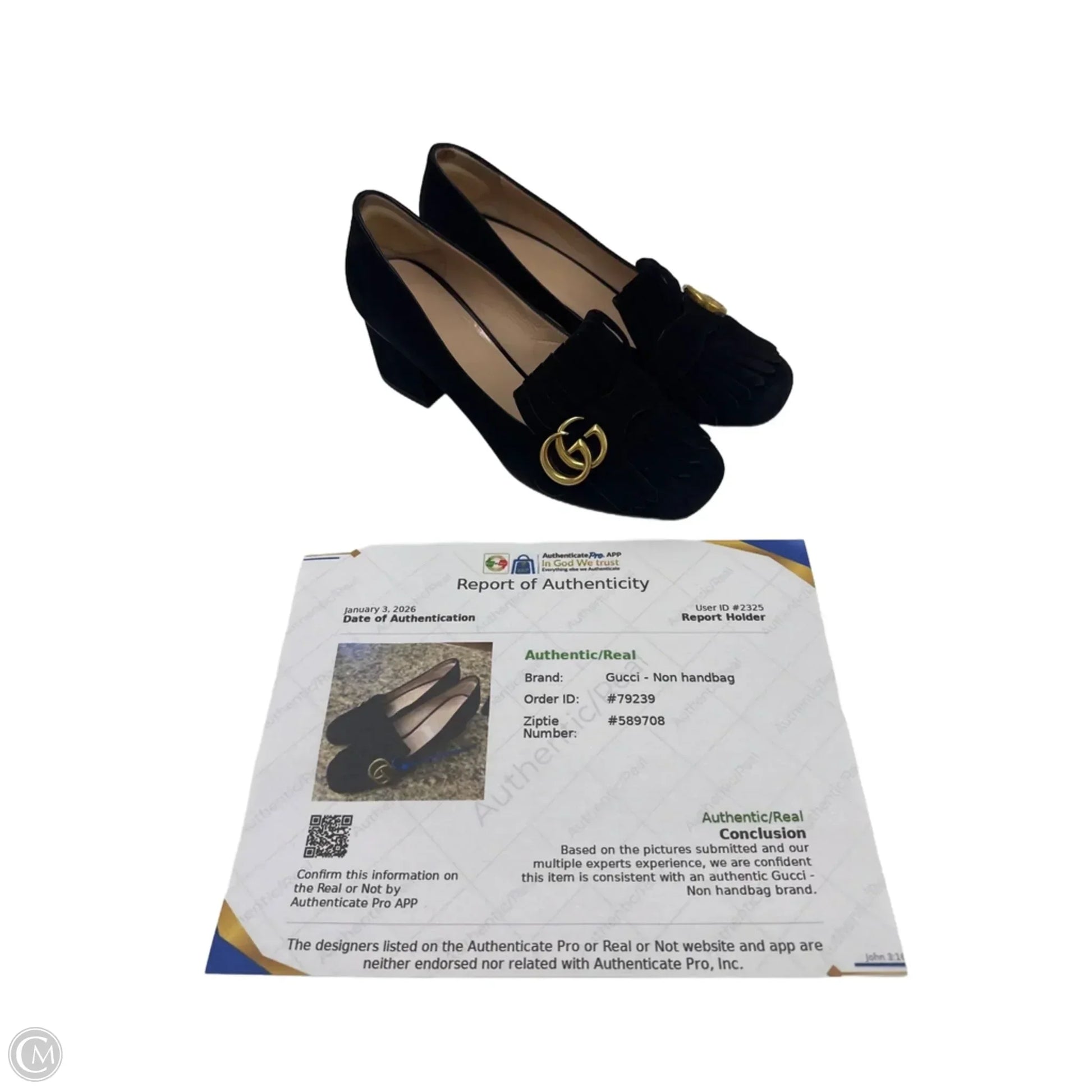 Gucci Marmot GG Luxury Shoes in Size 9 (39)