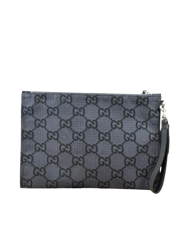 Gucci GG Monogram Nylon Clutch Pouch