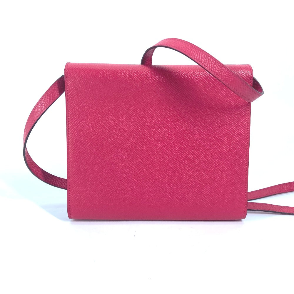 Hermes Shoulder Bag Epsom Bag Pochette Clic16 Pink