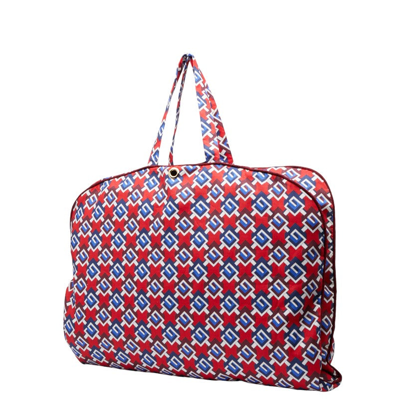 Gucci Geometric Linen Garment Bag Travel Bag