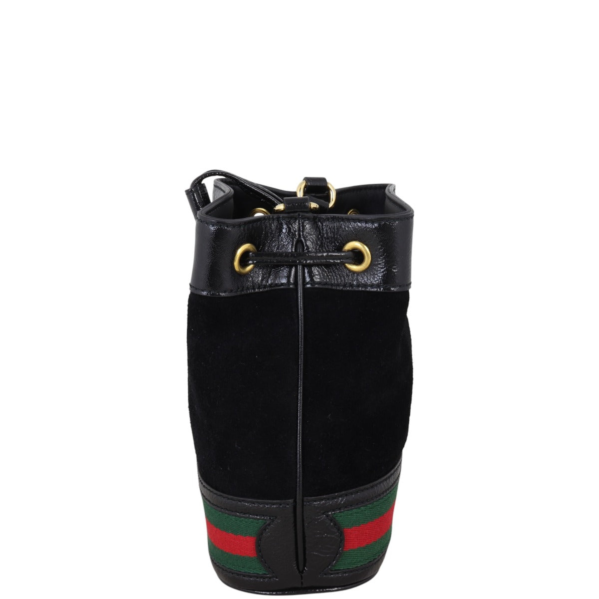 Gucci Ophidia Suede Bucket Bag Mini