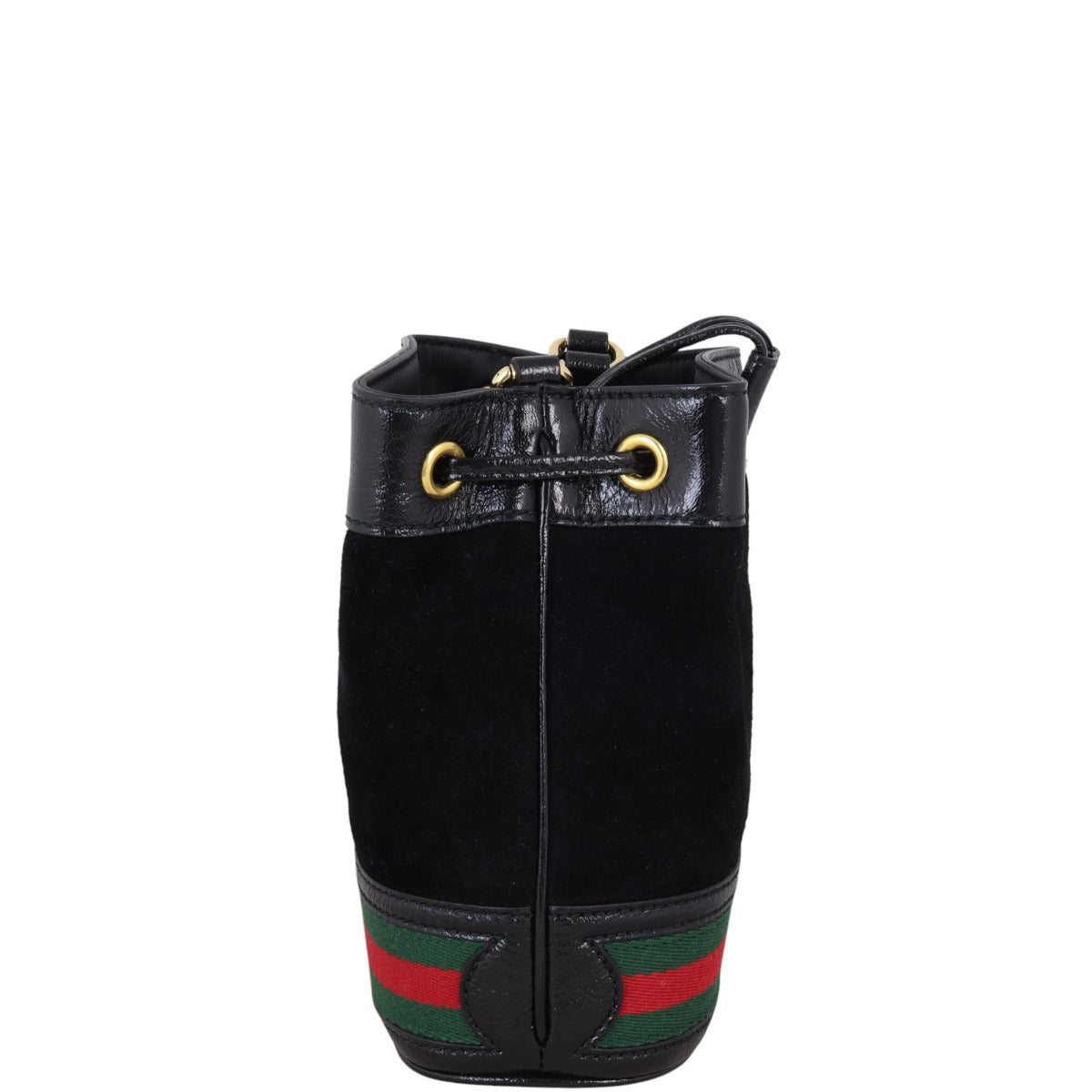 Gucci Ophidia Suede Bucket Bag Mini