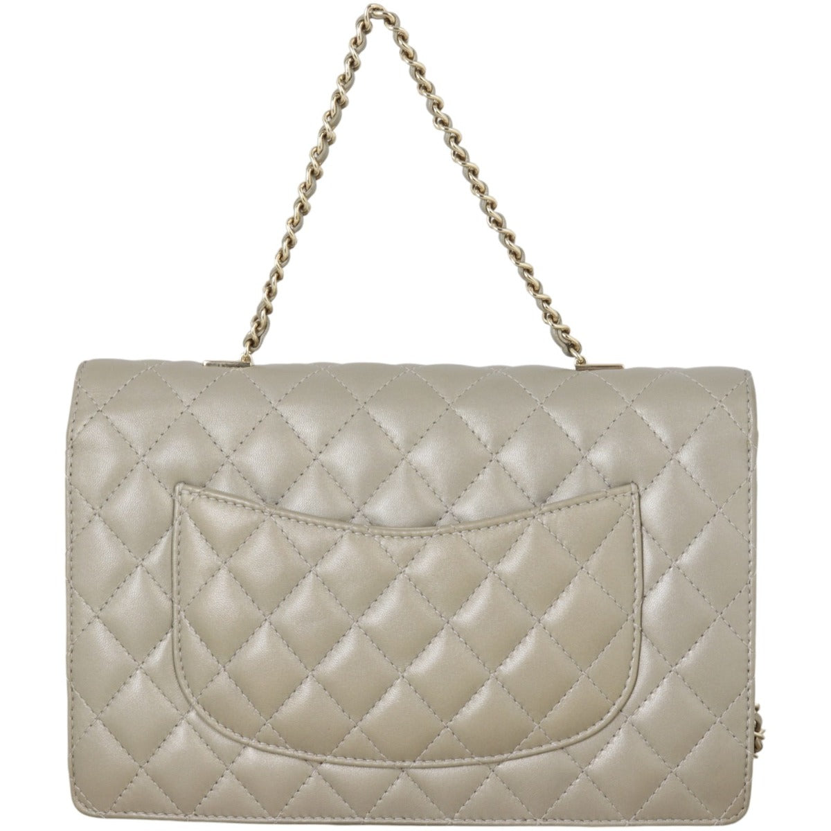 Chanel Fantasy Pearl Bag Brown Flap Crossbody Bag