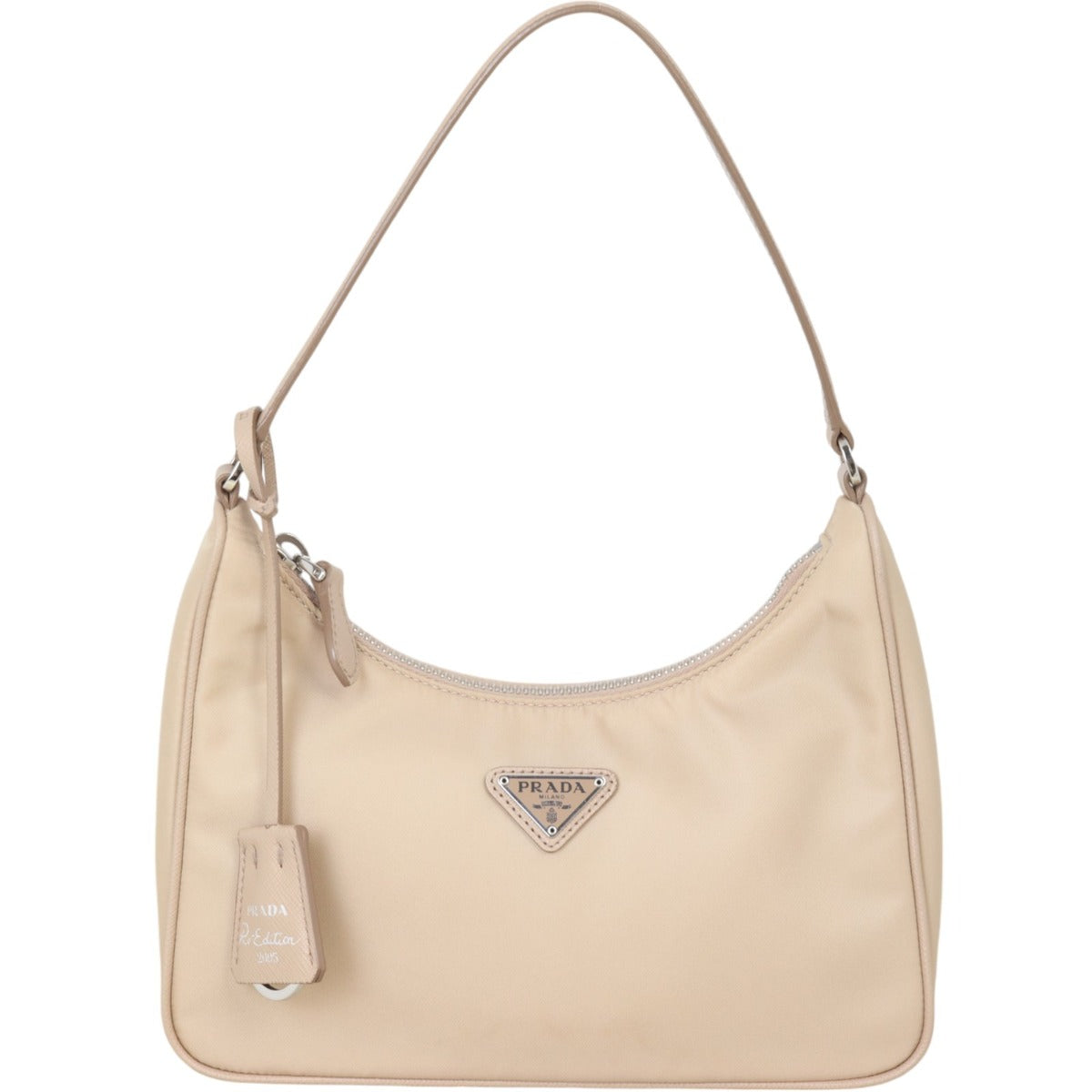 Prada Shoulder Bag Re-Edition Tessuto Bag 4 Canvas Nylon Brown