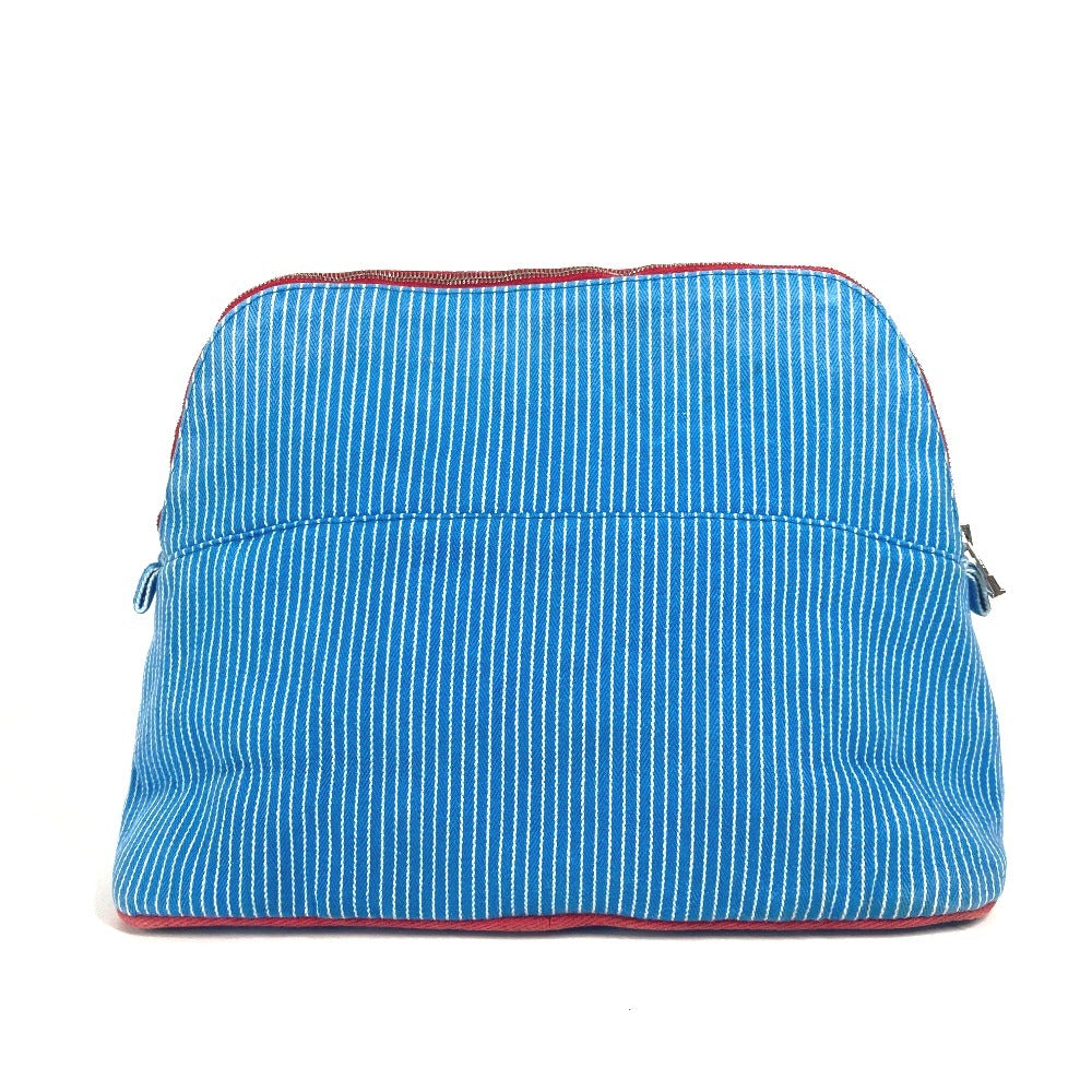 Pouch Baby Baby Kids Caval Horse Pattern Canvas Blue Travel Bag