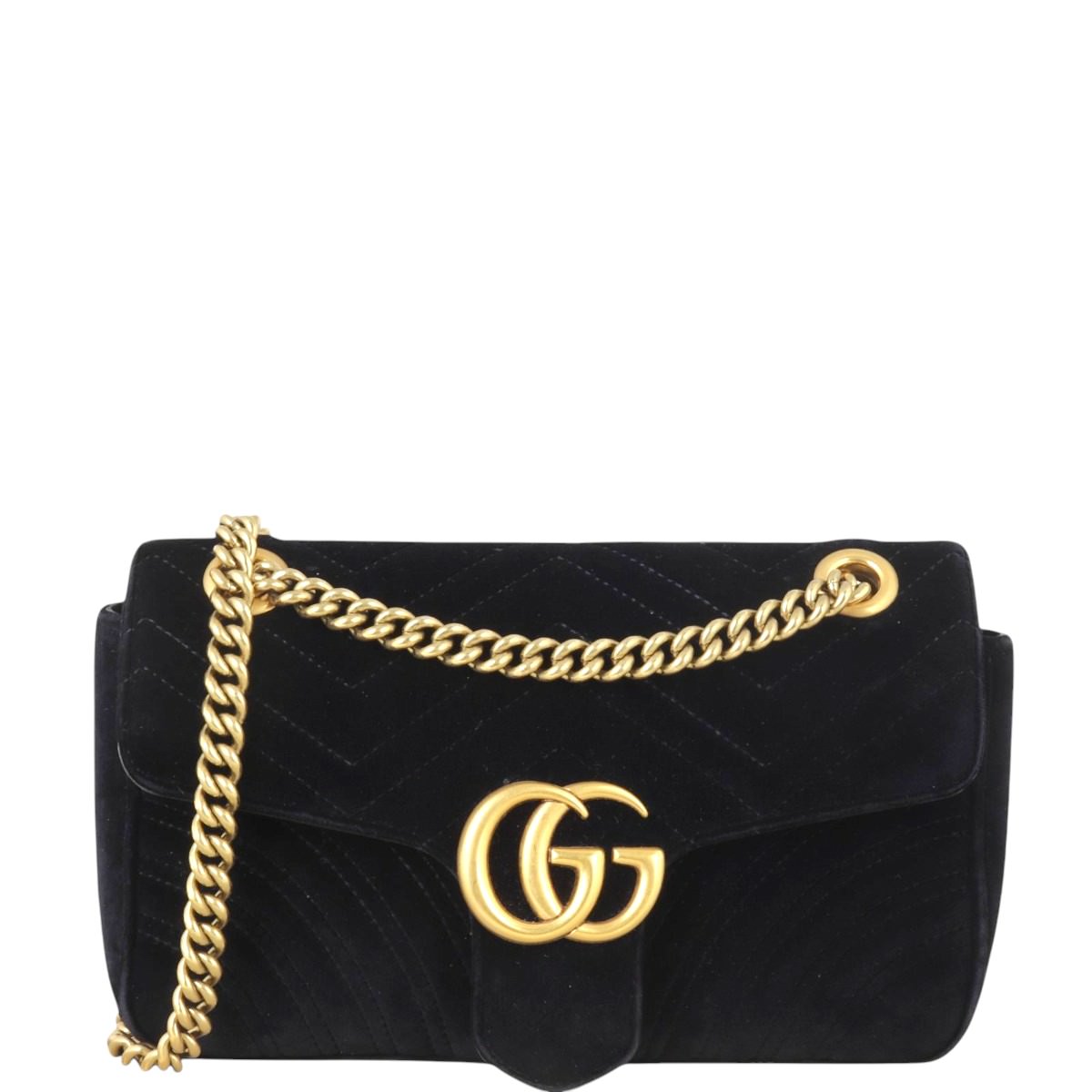 Gucci GG Marmont Velvet Small Shoulder Bag