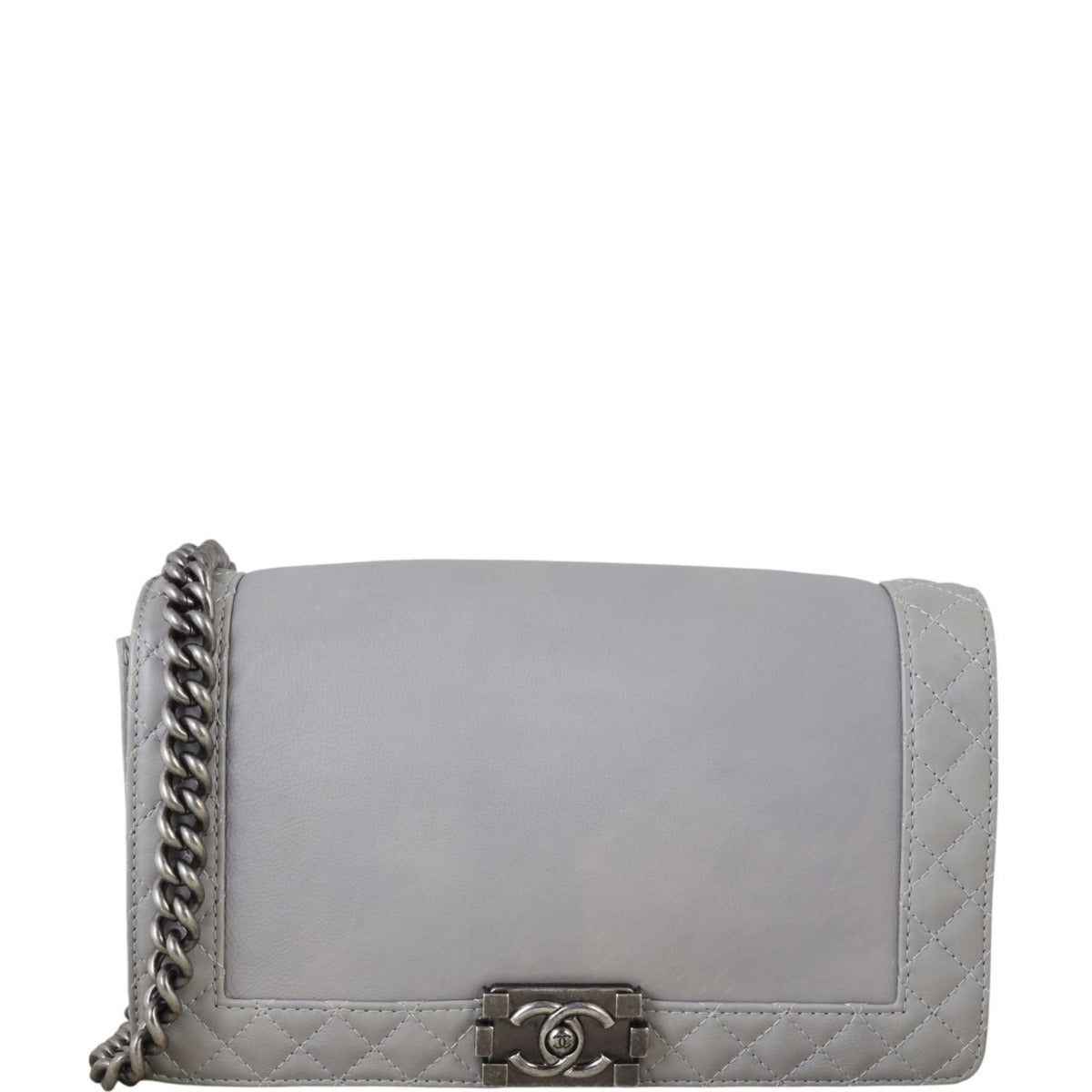 Chanel Boy Reverso New Handbag Quilted Medium Crossbody Bag