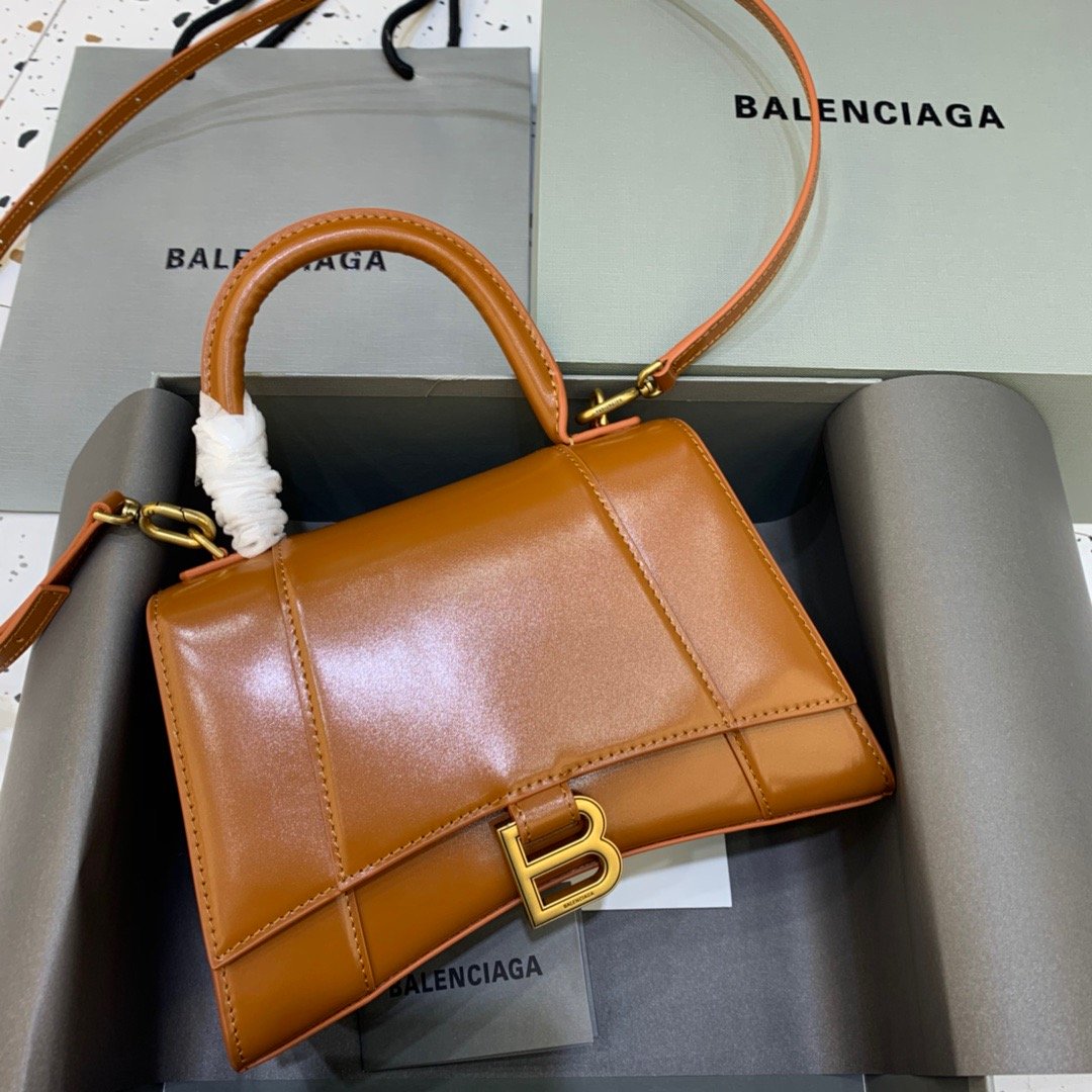 Top Quality Hourglass Handbag In For Women Brown Small Travel Bag