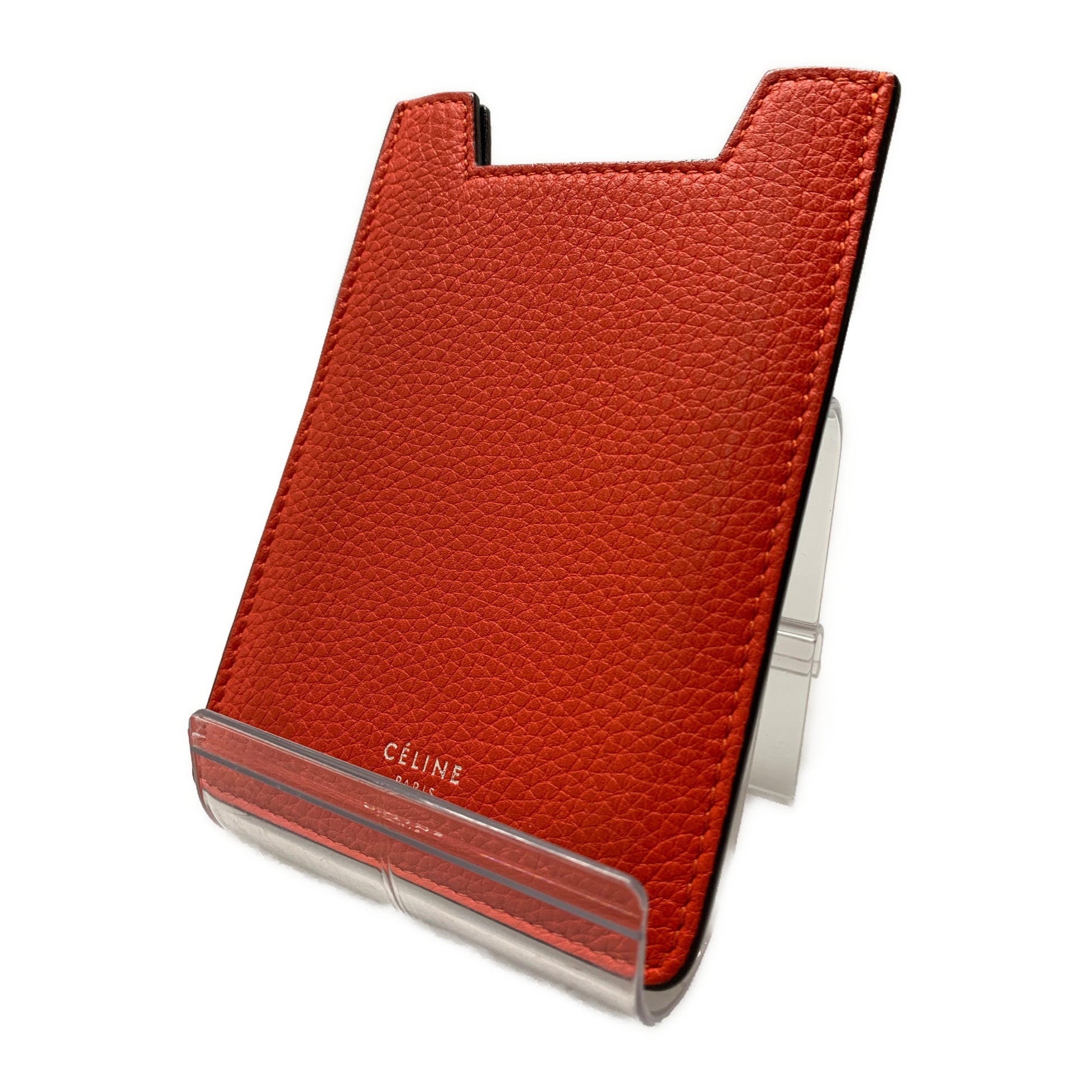 Pass Case Handbag Red Travel Bag
