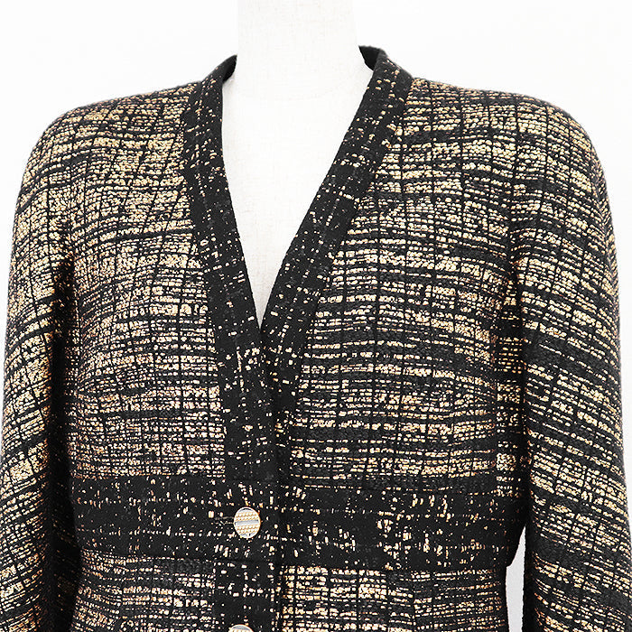 Chanel P61802 Tweed Wool Blend Jacket