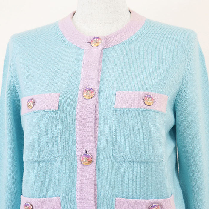 Chanel P76463 Cashmere Cardigan Bag