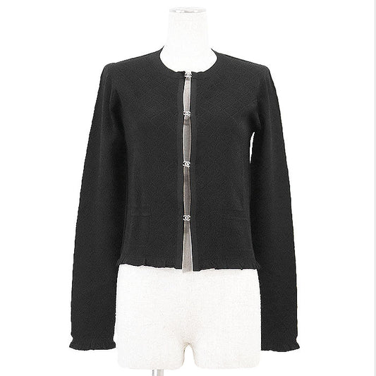 Chanel P76842 Monogram Knit Cardigan Bag