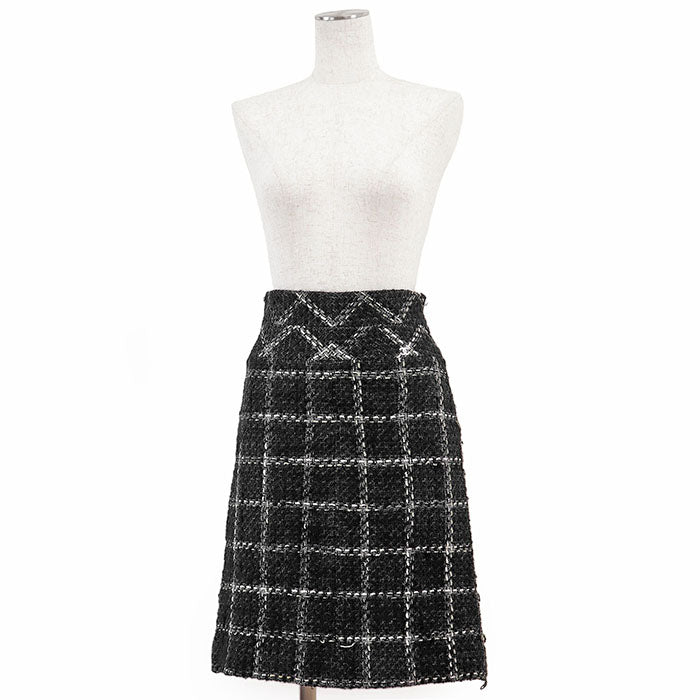 Chanel 06A P29549 Wool Tweed Skirt Handbag