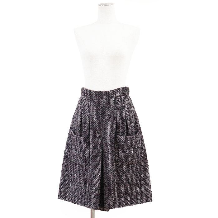 Chanel Tweed Wool Alpaca Skirt Handbag