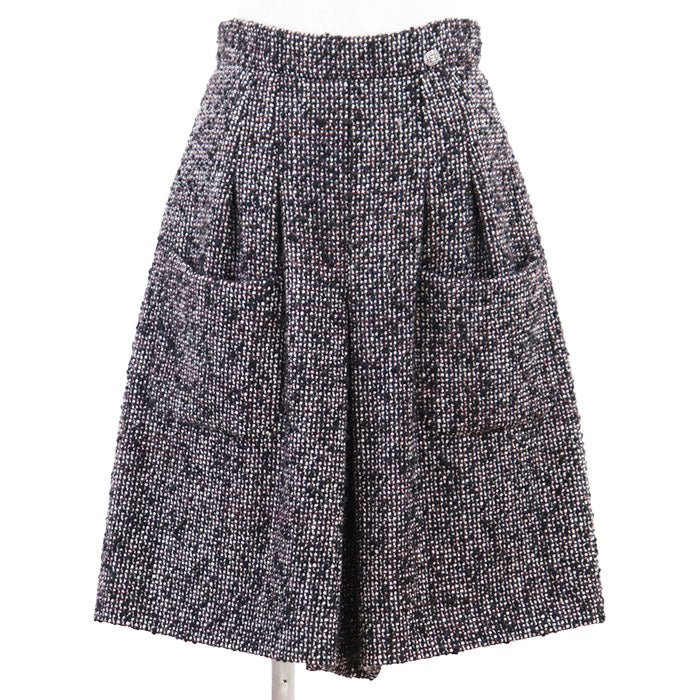 Chanel Tweed Wool Alpaca Skirt Handbag